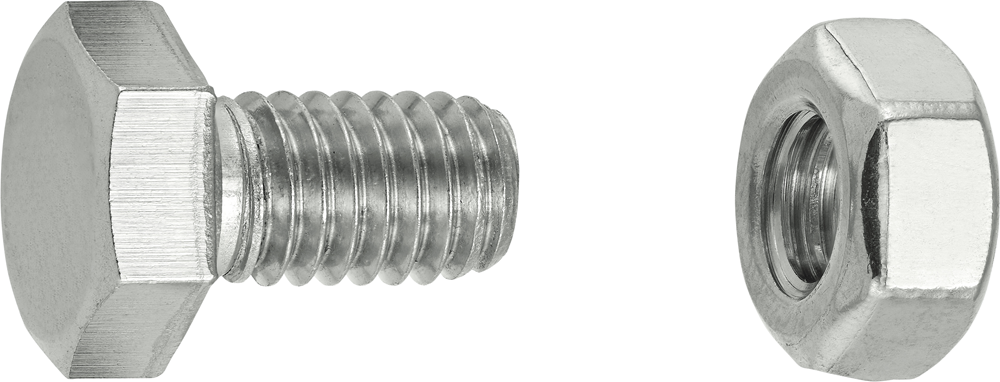 Connex Zeskant Tapbout M6X10 8St A2 - KY4530610