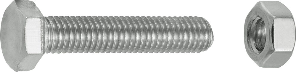 Connex Zeskant Tapbout M8X40 4St A2 - KY4530840