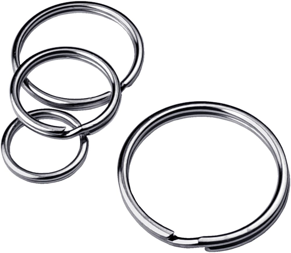 Connex Assortiment Sleutelringen 10St Ni - KY6180007