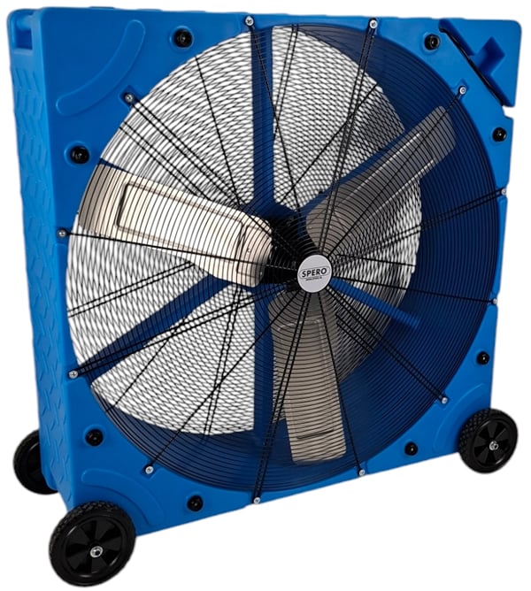 Spero Turbo Kunststof Vloerventilator | 110 cm | max 28.200 m3/h - SPK1100