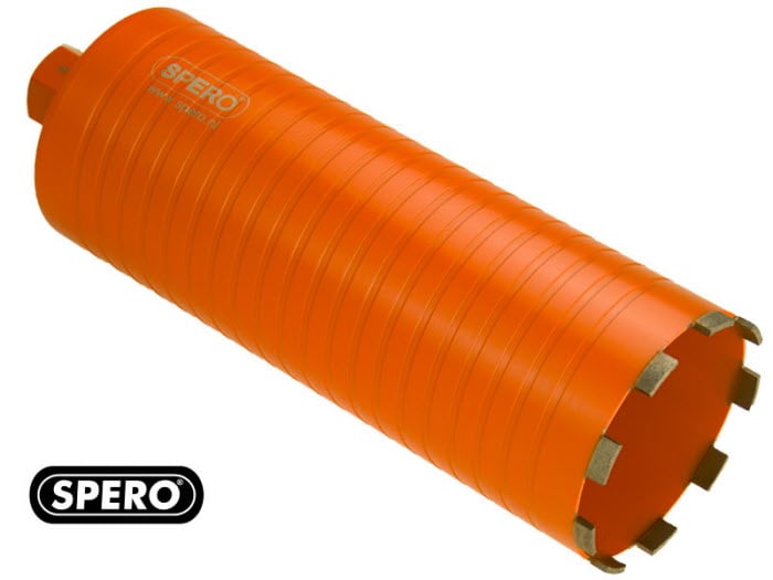 Spero 132mm Droog UNC Softimpact BETON Diamantboor PREMIUM L:350mm - SFT-132