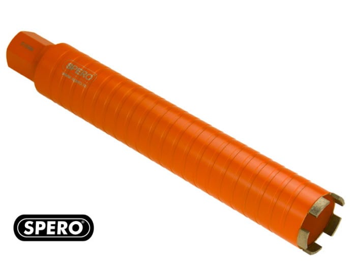 Spero 62mm Droog UNC Softimpact BETON Diamantboor PREMIUM L:350mm - SFT-62