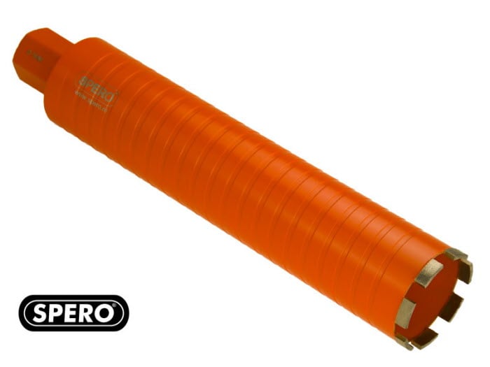 Spero 76mm Droog UNC Softimpact BETON Diamantboor PREMIUM L:350mm - SFT-76