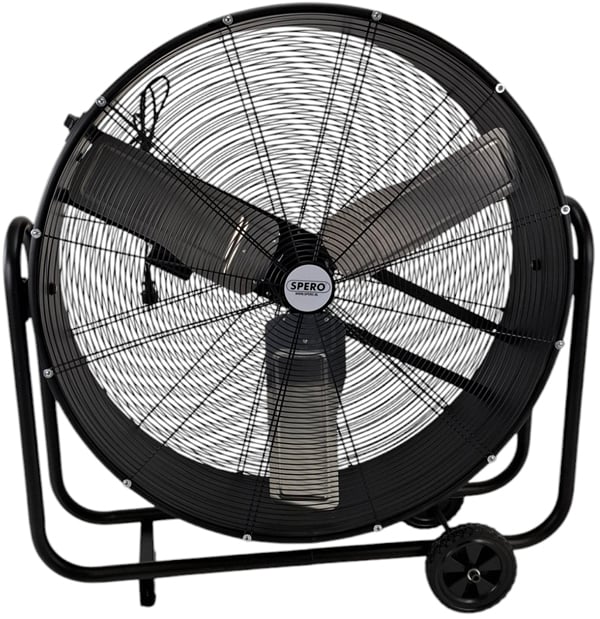 Spero Industrie vloerventilator | 90cm | max: 9000 m3/h | kantelbaar - SPKV90