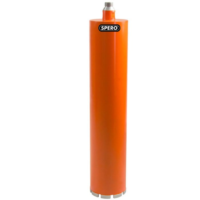 Spero 106mm Beton Diamantboor Dunwandig R1 2 Nat gebruik lengte 400mm S800706