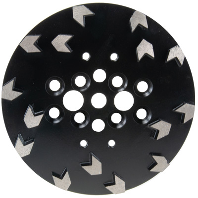 Spero Diamantslijpschijf | 15 segment |coating & lijm, fijn | korrel 30 | dia:254mm - SBMA30-20