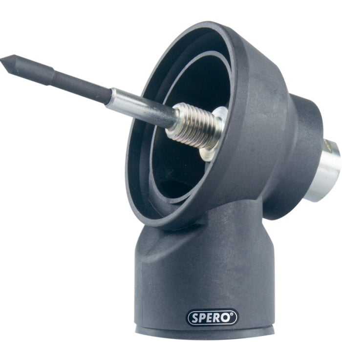 Spero Kunststof stofadapter M16 (M) - M18 (F) Excl. centreerpen - SPKSM18