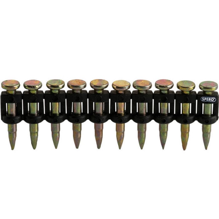 Spero Stalen nagels extra hard 27mm | 500 stuks, beton, staal, steen, etc. TBV gasschiethamers - SPE722MM