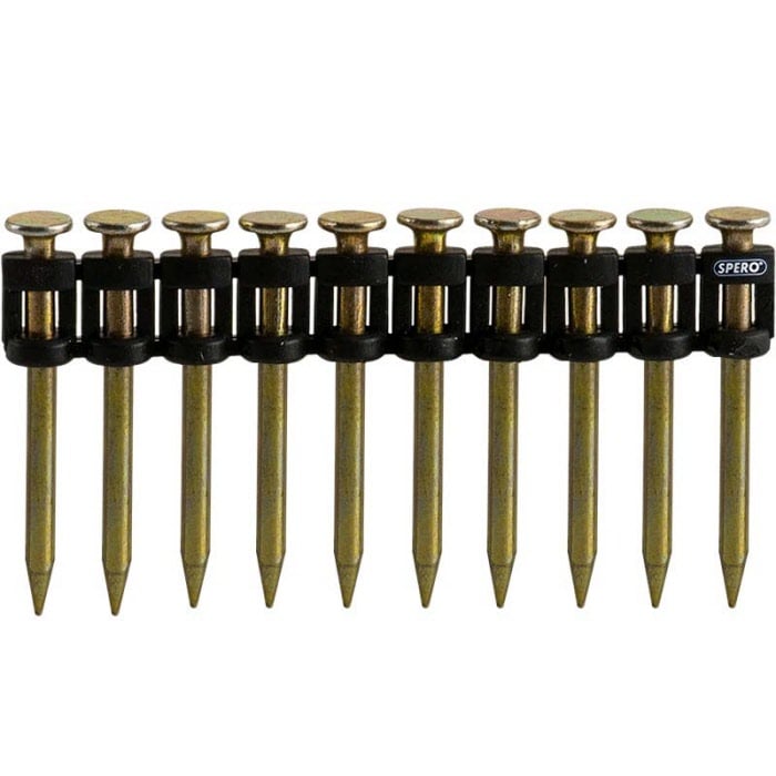 Spero Stalen nagels 35mm | 500 stuks, beton, staal, steen, etc. TBV gasschiethamers - SPC635MM