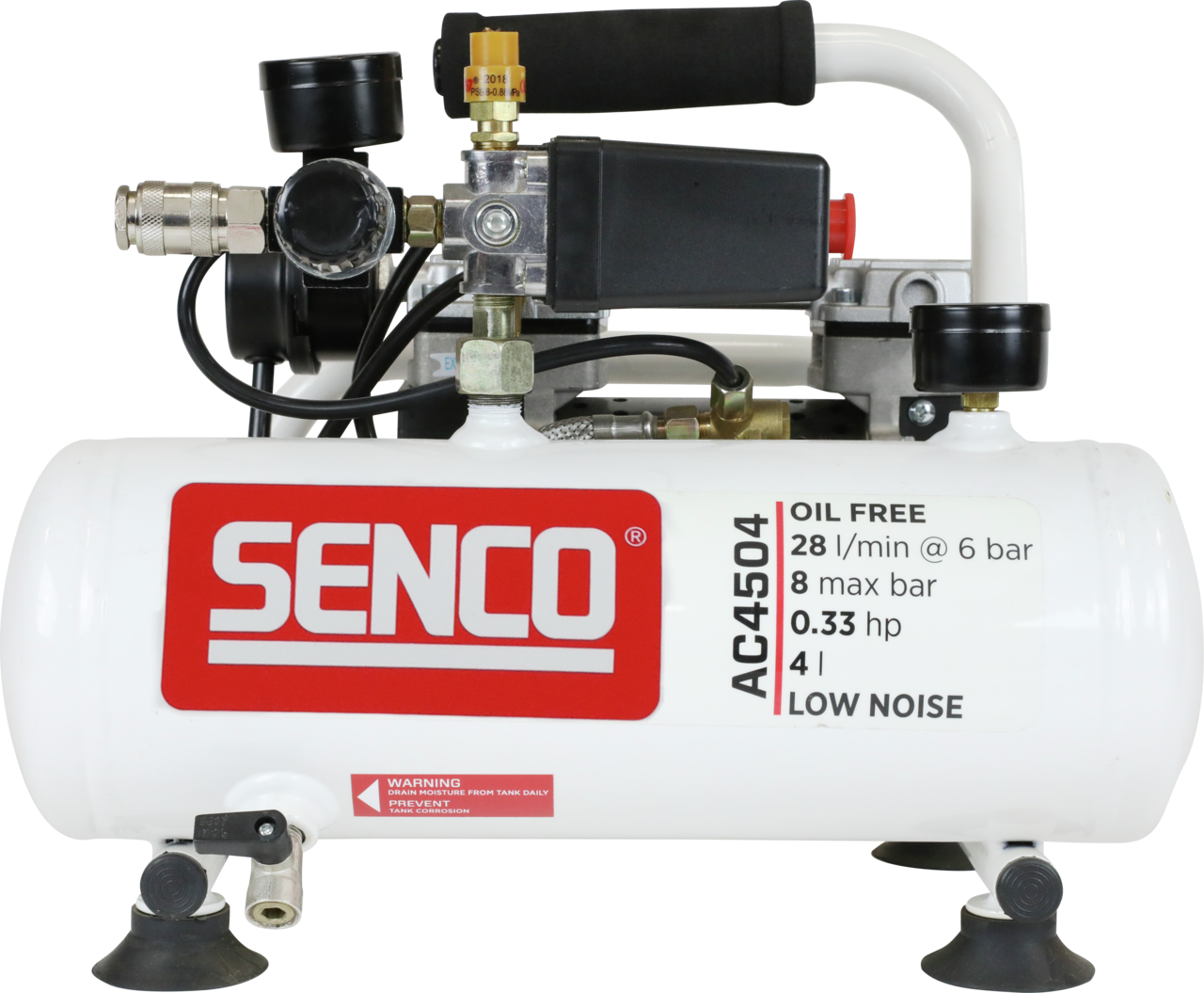 Senco AC4504 OLIEVRIJE STILLE COMPRESSOR - AFN0024