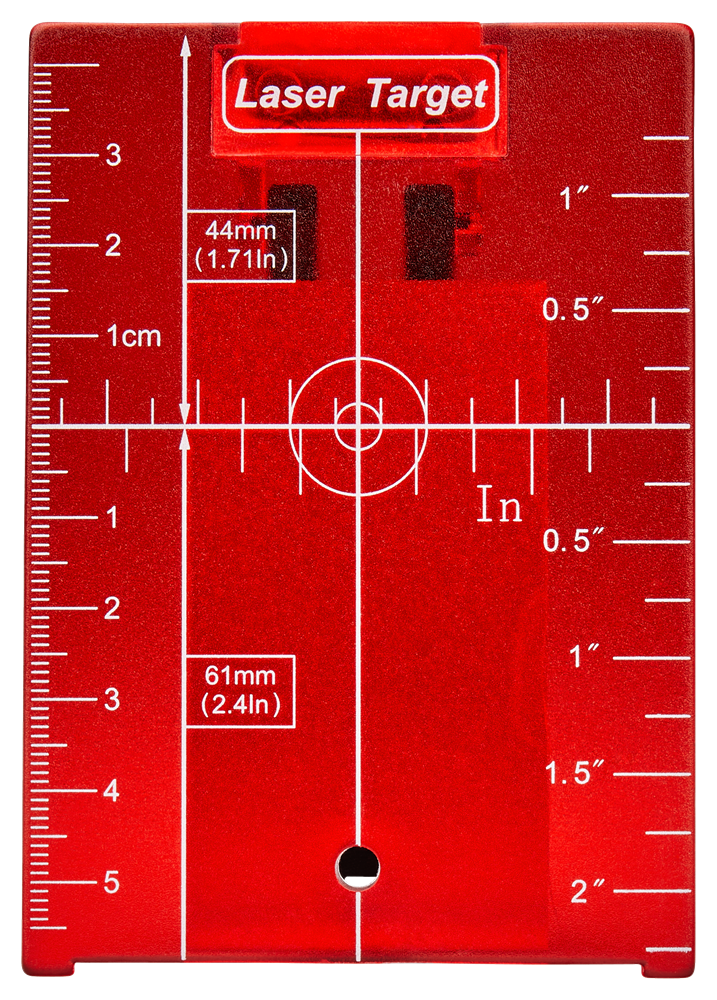 Makita Accessoires Laserrichtplaat rood - LE00758831 LE00758831