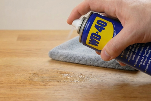 4. Herhaal bij hardnekkige resten.