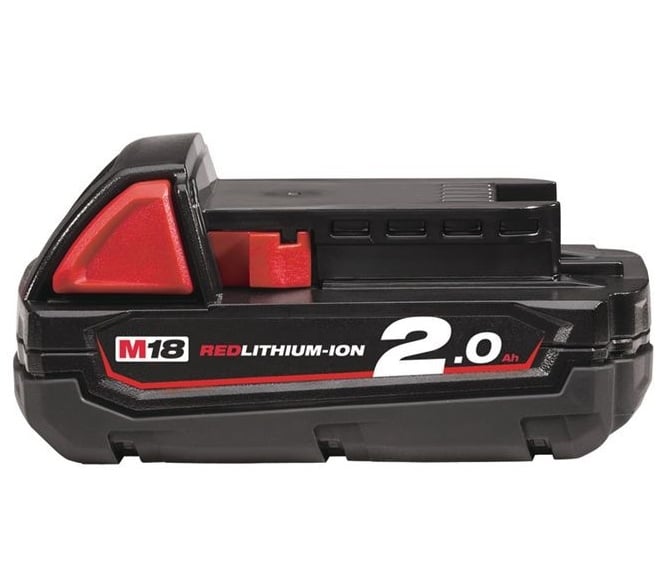 Milwaukee M18 B2 Accu (18 V / 2.0 Ah Li-Ion) - 4932430062