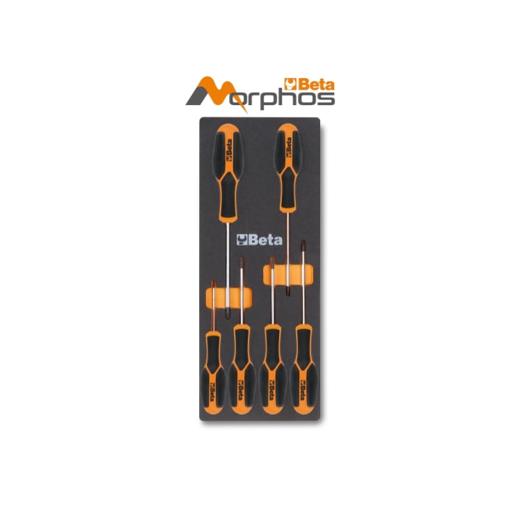 Beta M204MH Zachte Inlegbak + 6 Gereedschap - 024500242