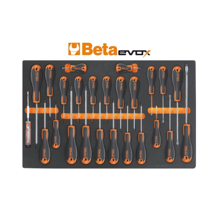 Beta M213K Zachte Inlegbak met 25 Gereedschap - 024509213
