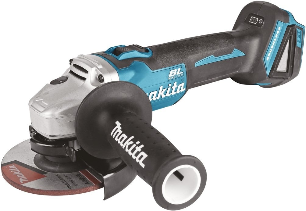 Makita DGA504Z 18v 125mm Accu haakse slijper | zonder accu&apos;s lader en koffer - DGA504Z
