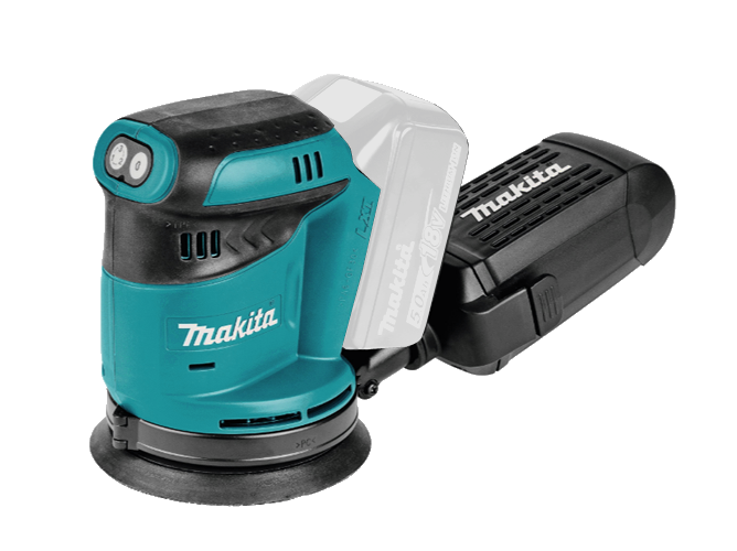 Makita DBO180Z accu schuurmachine | zonder accu&apos;s en lader en koffer - DBO180Z