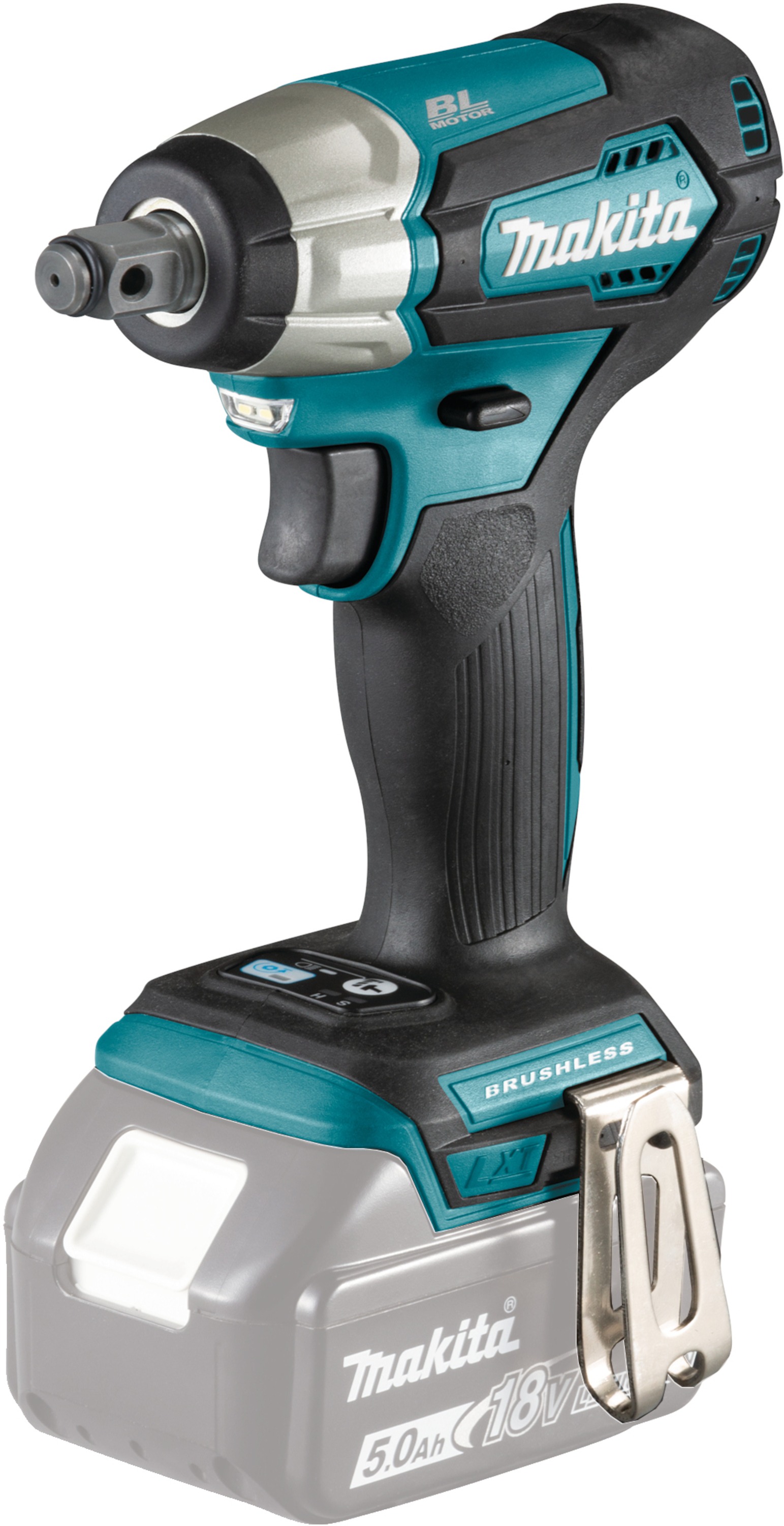 Makita DTW181Z 18v Slagmoersleutel 1/2" Body - Zonder accu's en lader - DTW181Z