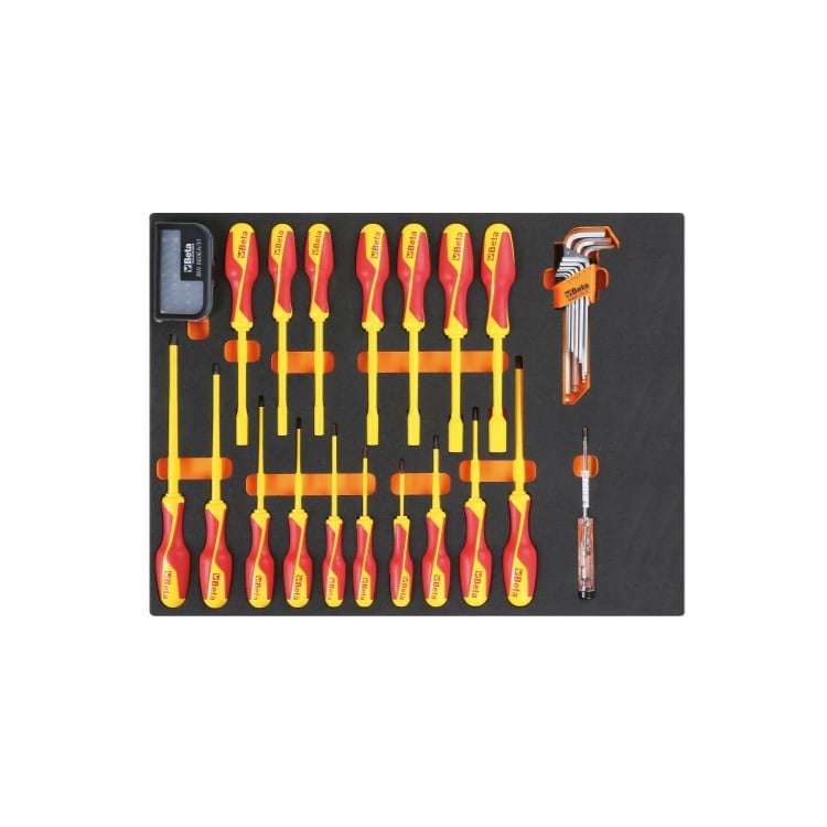 Beta MB63 Zachte Inlegbak met 58 Gereedschap - 024504271