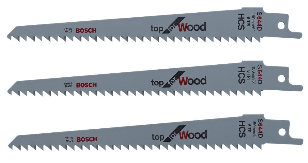 Bosch Accessoires Reciprozaagbladenset | F016800303 - F016800303