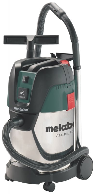 Metabo ASA 30 L PC Inox Bouw alleszuiger | 30 L | 1250 Watt - 602015000