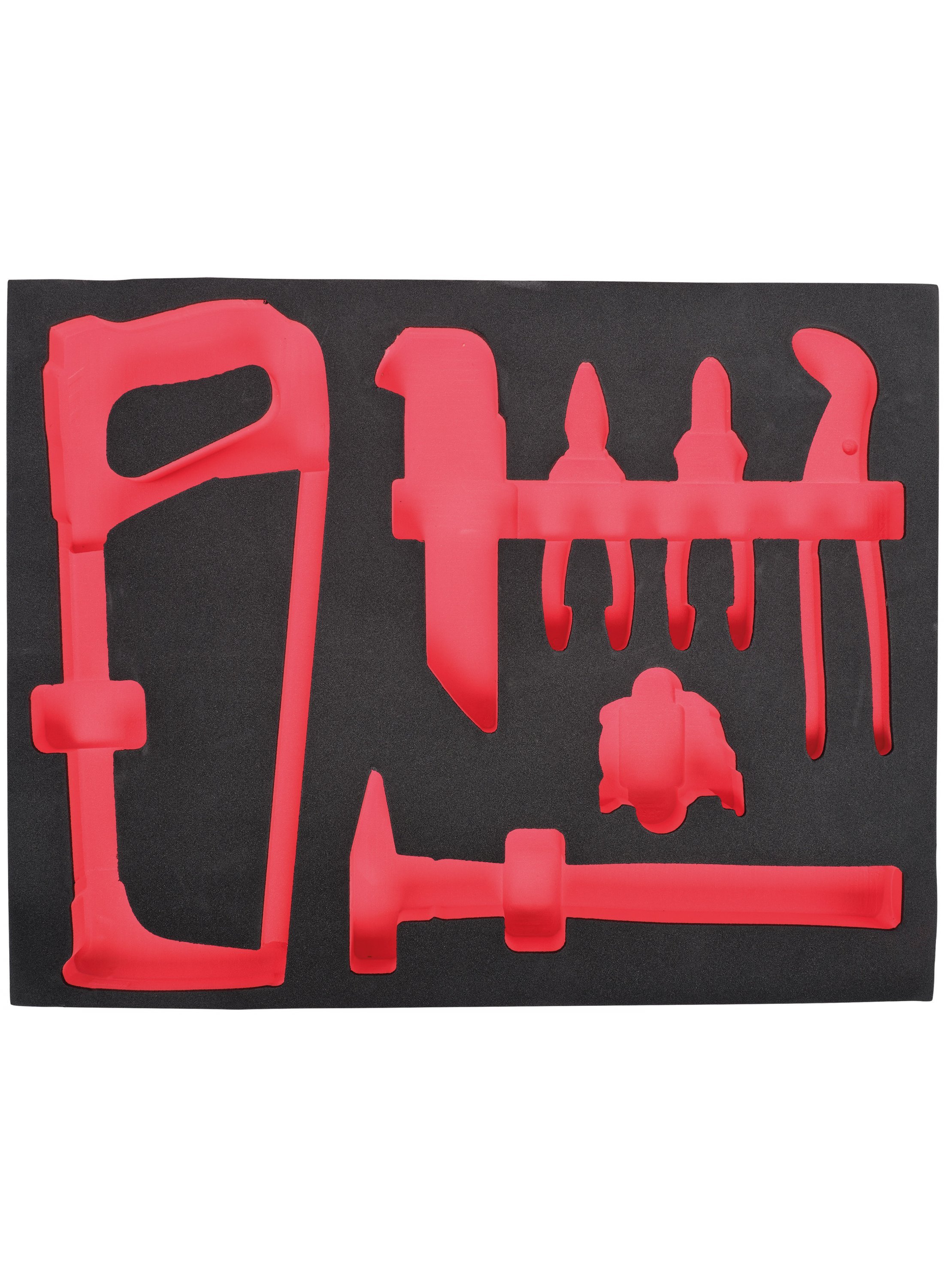 Milwaukee Empty 15 pc General Tooling Foam Set Lege Foam inlay voor diverse handtools (15-delig) - 4932493686