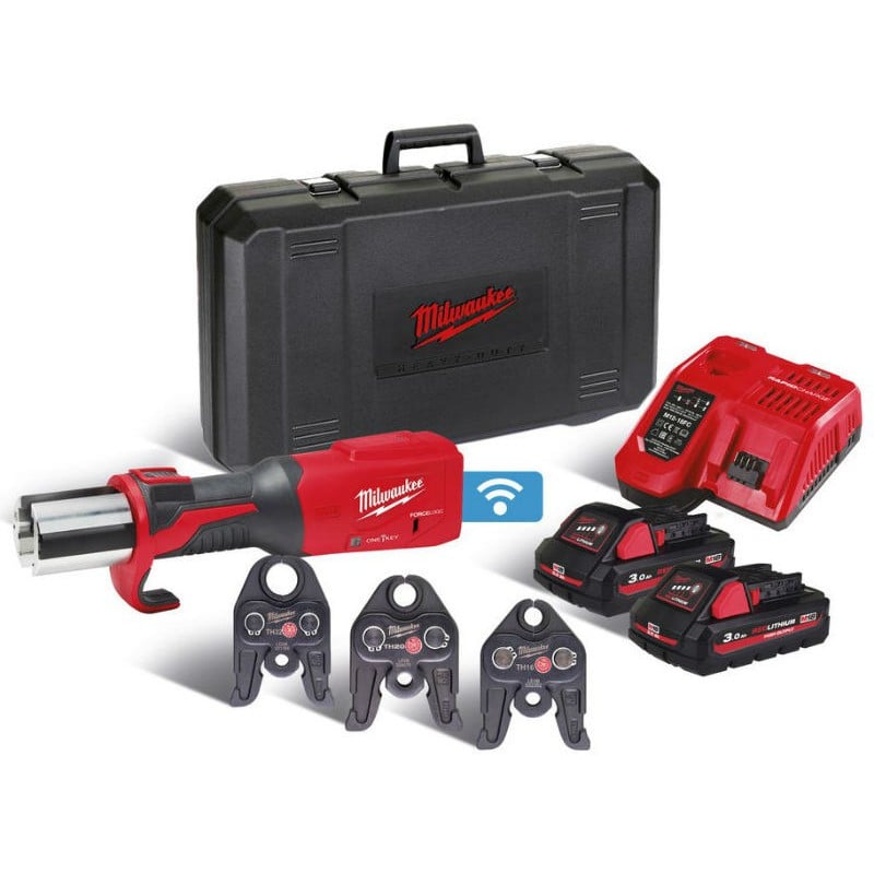 Milwaukee M18 ONEBLHPT-302C TH-SET OneKey Accu Perstang | Koolborstelloos | 18V | 3.0 Ah Li-Ion - 4933478307