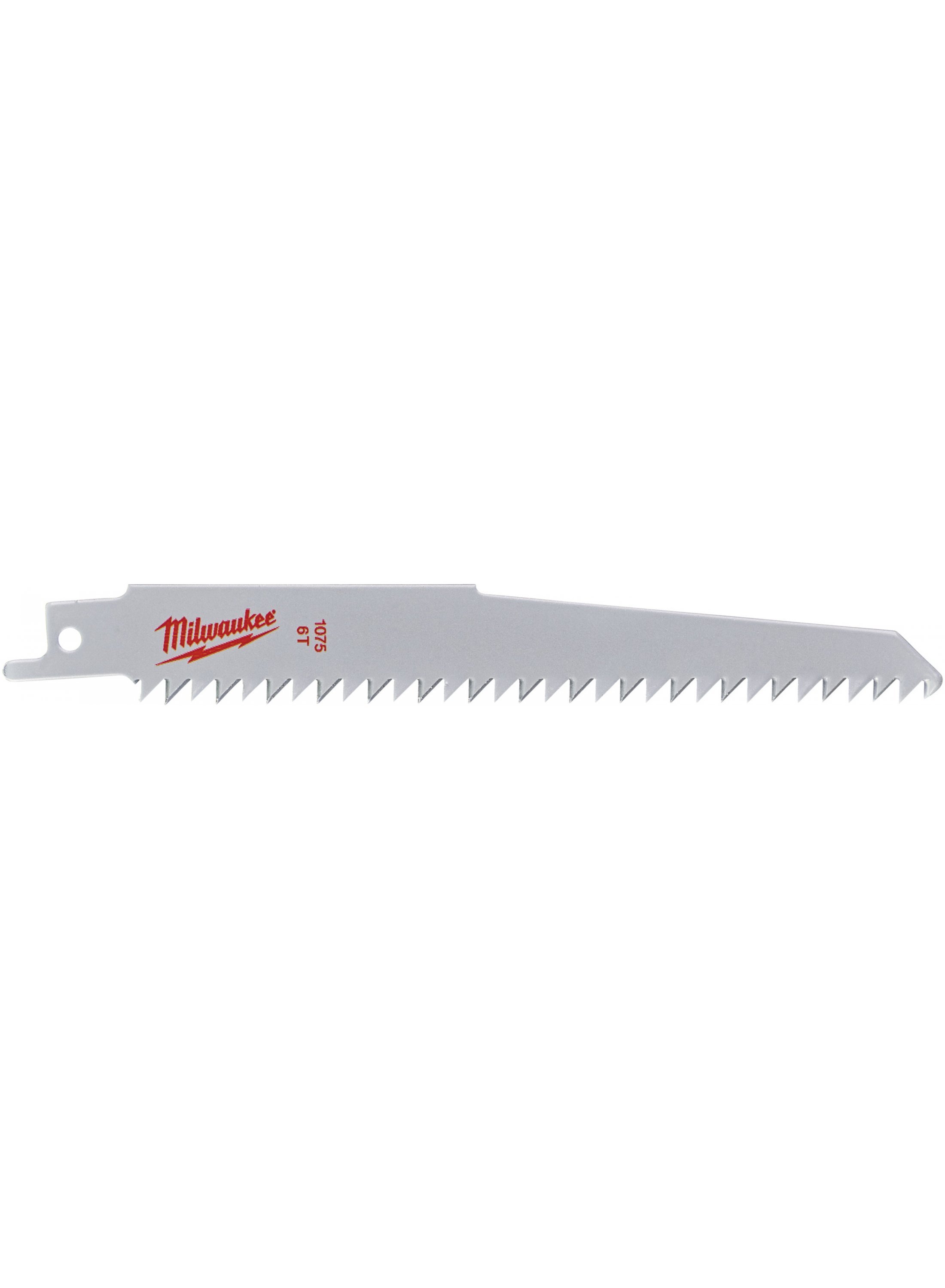Milwaukee 150 x 6 2 pcs Reciprozaagblad Sawzall hout 150 mm 6-Tpi (2 stuks) 4932493509