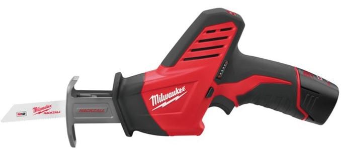 Milwaukee C12 HZ-202C Li-Ion accu-compact reciprozaagmachine | 2.0Ah - 4933441195