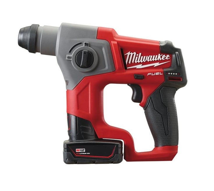 Milwaukee M12 CH-202C FUEL SDS-plus boorhamer | 2.0Ah - 4933441997
