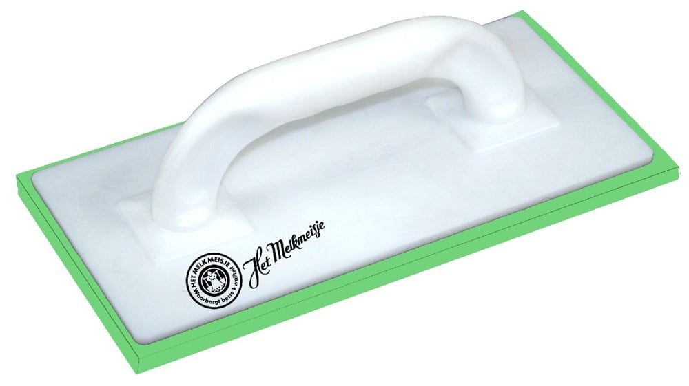 Melkmeisje Schuurbord kunst., groen rubber 280x140 - MM516280