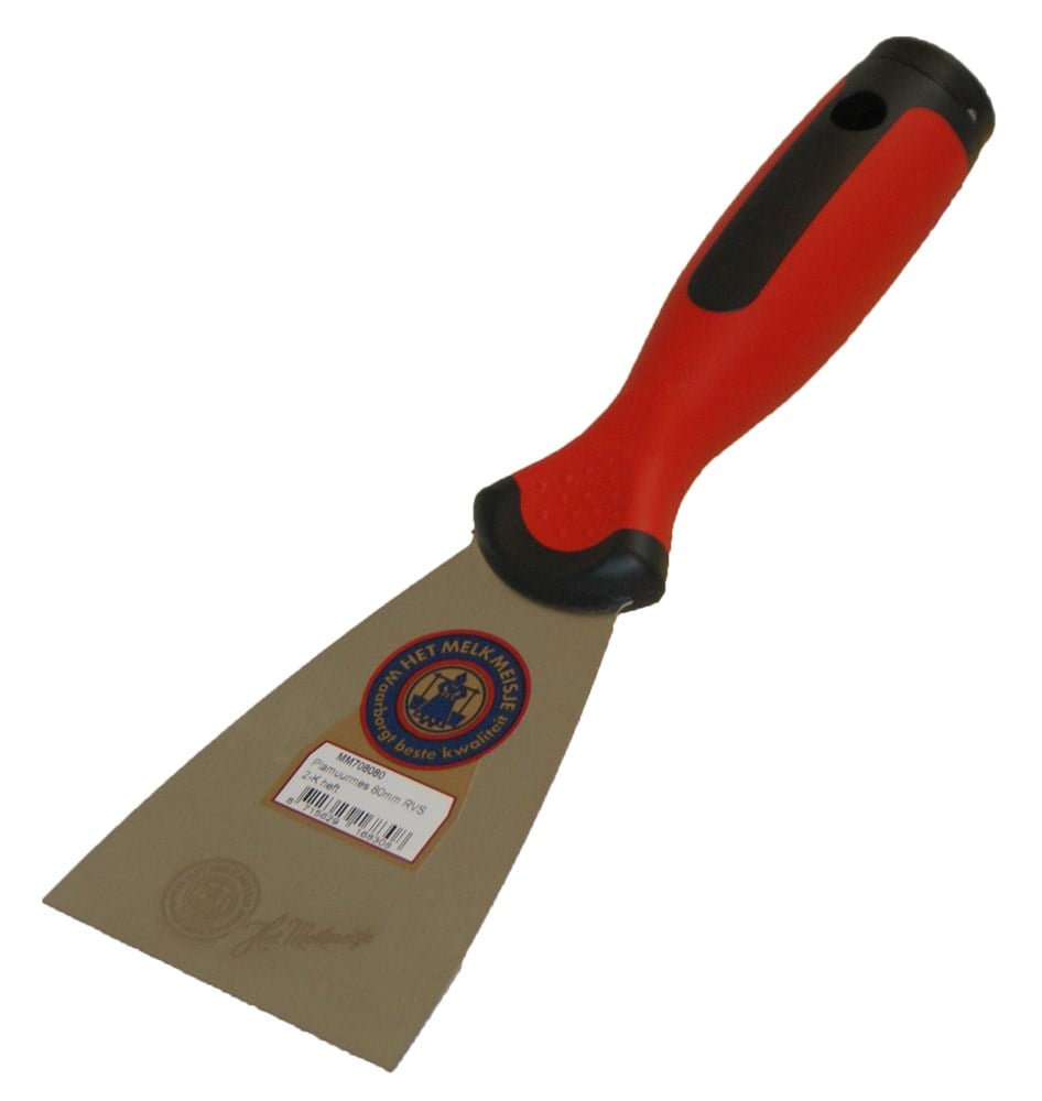Melkmeisje Plamuurmes 80mm RVS 2-K heft - MM708080 - MM708080