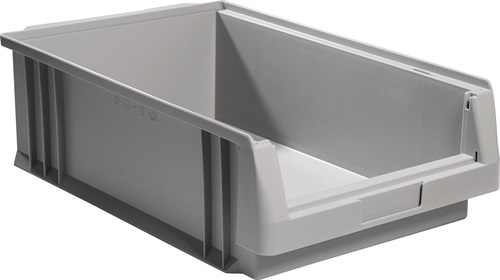 LA-KA-PE Magazijnbak | L500xB315xH150 mm | PP grijs | 10 stuks - 01250 02 05 01250 02 05