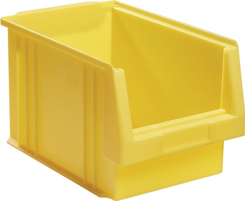 LA-KA-PE Magazijnbak | L330xB213xH200 mm | PP geel | 10 stuks - 01450 02 04 01450 02 04