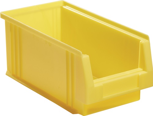 LA-KA-PE Magazijnbak | L290xB150xH125 mm | PP geel | 25 stuks - 01650 02 04 01650 02 04