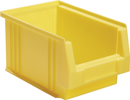 LA-KA-PE Magazijnbak | L230xB150xH125 mm | PP geel | 25 stuks - 01750 02 04 01750 02 04