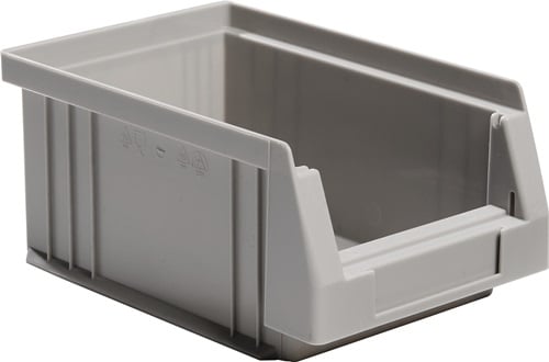 LA-KA-PE Magazijnbak | L164xB105xH75 mm | PP grijs | 25 stuks - 01850 02 05 01850 02 05