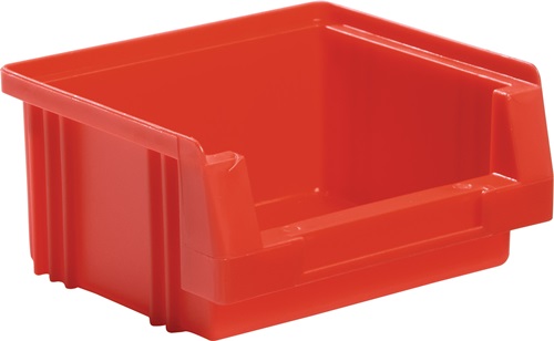 LA-KA-PE Magazijnbak | L90xB102xH50 mm | PP rood | 50 stuks - 01950 02 01 01950 02 01
