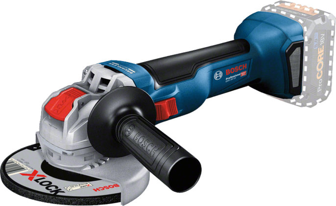 Bosch Blauw GWX 18V-10 Professional | Accu Haakse Slijper - 06017B0100