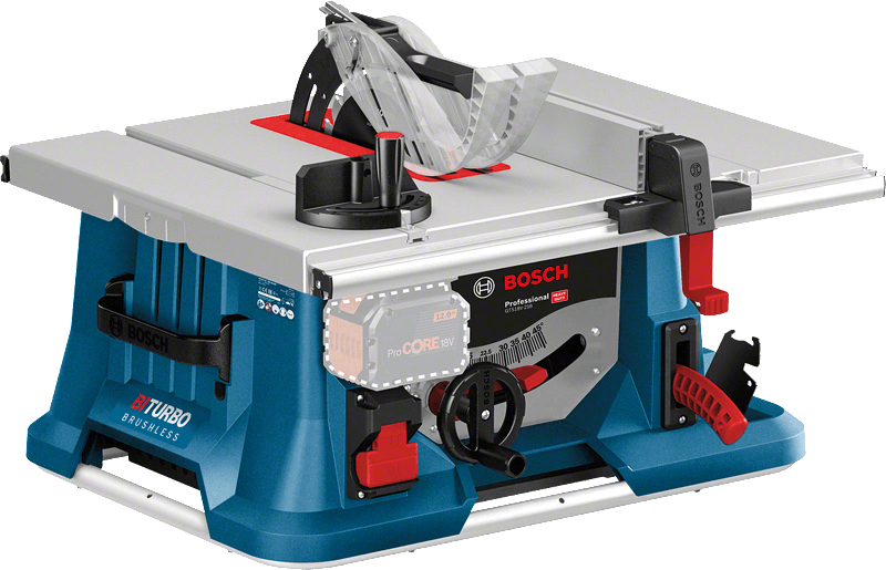 Bosch Blauw GTS 18V-216 | Accutafelcirkelzaag | BITURBO | Body | Zonder accu&apos;s & Laders - 0601B44000