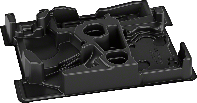 Bosch Accessoires Systeem accessoires 1 1 inlay GHO 12V-20 GKF 12V-8 () 1600A019SX