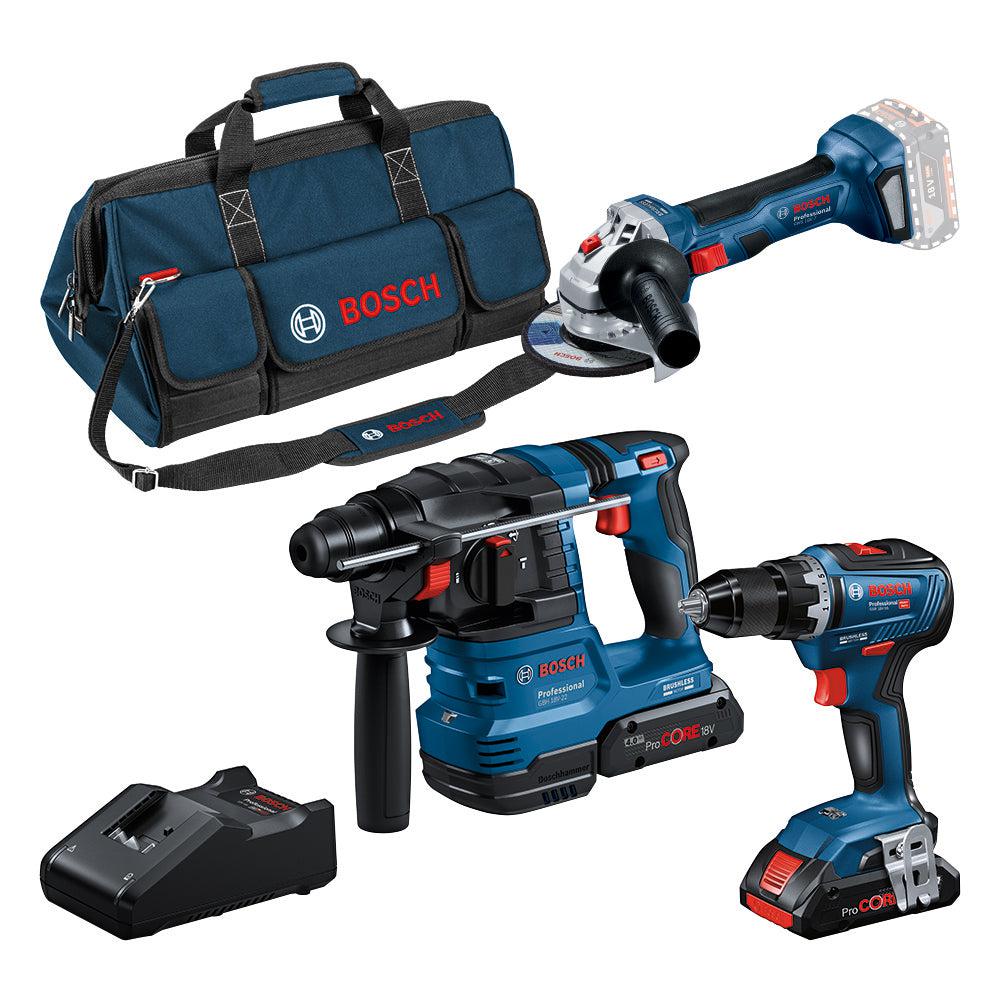 Bosch Blauw Toolkit Combipack GSH 5 CE + GAS 35 M AFC + GDE Max (BE) (GSH 5 CE, GAS 35 M AFC, GDE Max) - 0615A50053