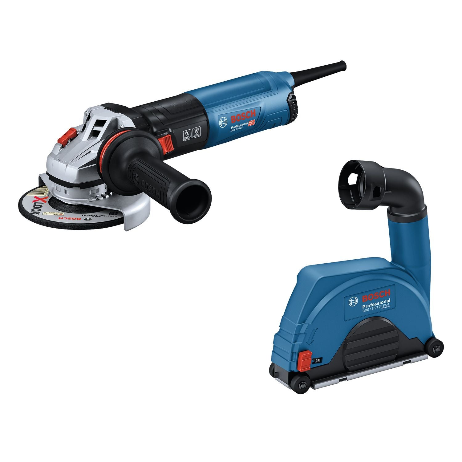 Bosch Blauw Toolkit Combipack GTR 55-225 + GAS 35 L AFC (BE) (GTR 55-225, GAS 35 L AFC) - 0615A50054