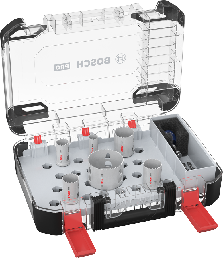 Bosch Accessoires PRO Multi Material PC Plus gatzaagset | 9-delig - 2608594427