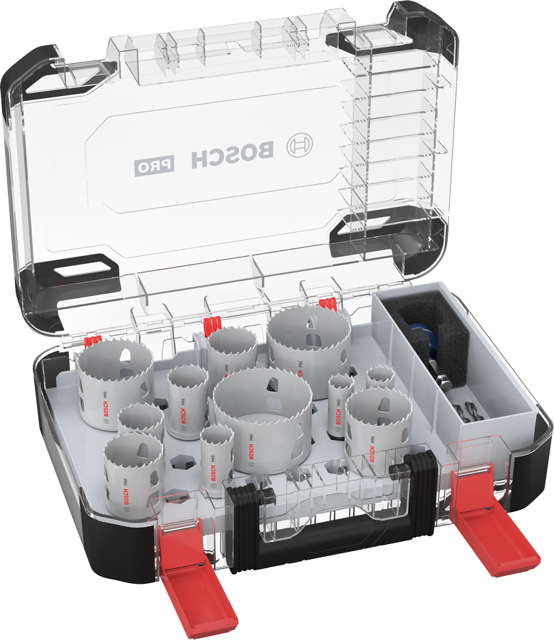 Bosch Accessoires PRO Multi Material PC Plus gatzaagset | 9-delig - 2608594423
