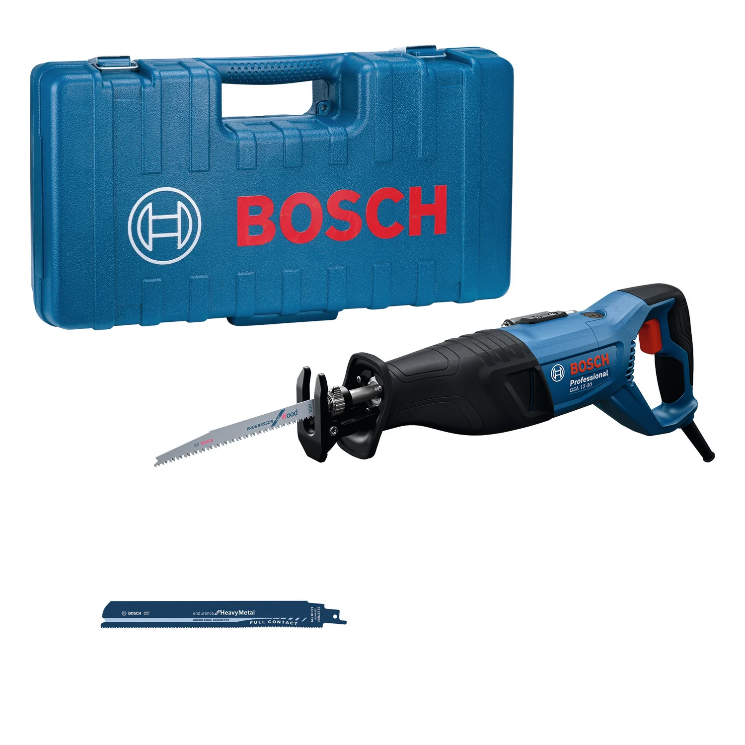 Bosch Blauw GSA 12-30 Reciprozaag | In koffer + reciprozaagblad - 06016C7000