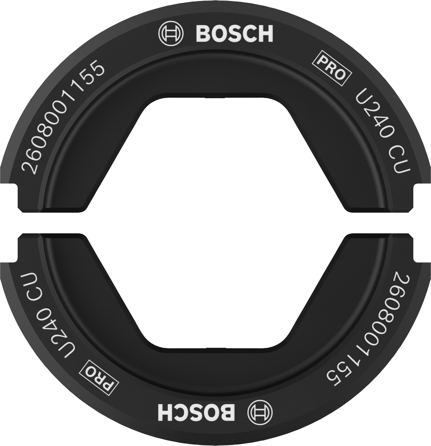 Bosch Accessoires PRO Krimpmatrijs | U240 CU | 240 mm | Koper - 2608001155