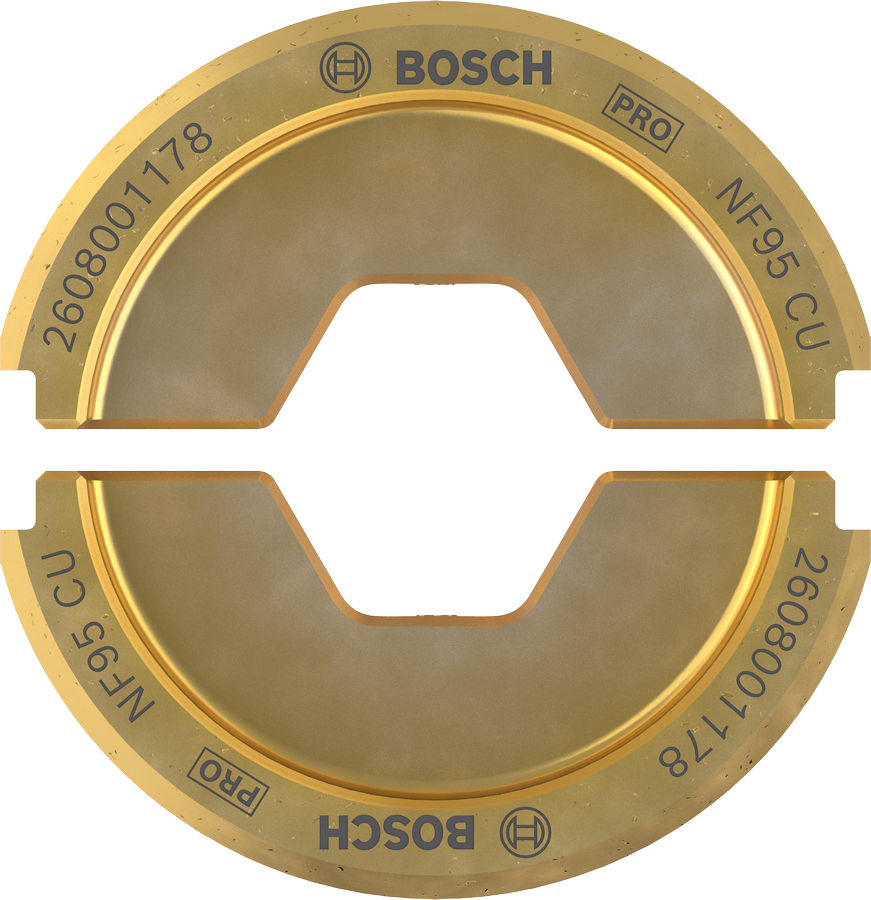 Bosch Accessoires PRO Krimpmatrijs | NF95 CU | 95 mm | Koper - 2608001178