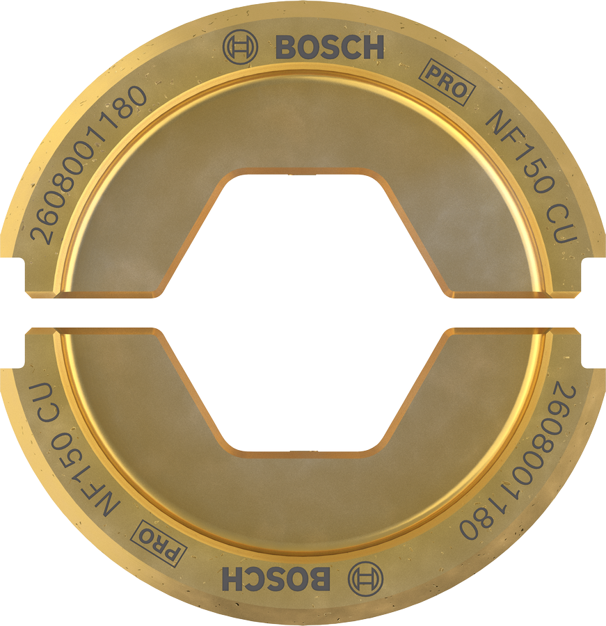 Bosch Accessoires PRO Krimpmatrijs | NF120 CU | 120 mm | Koper - 2608001179