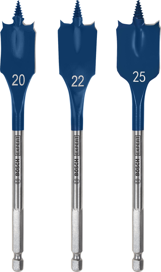 Bosch Accessoires EXPERT Speedborenset Self Cut Speed| 3-delig | 20, 22, 25 mm - 2608902107